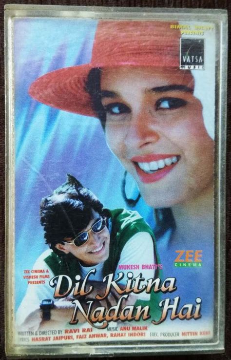 Dil Kitna Nadan Hai Anu Malik Pre Owned Vatsa Music Audio Cassette