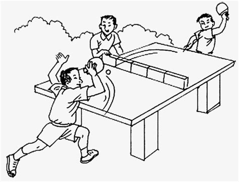 Table Tennis Clipart Black And White 10 Free Cliparts Download Images