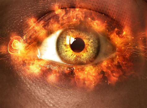 Eye Of Fire By Lorency On Deviantart Eyes Artwork Eye Art Medieval