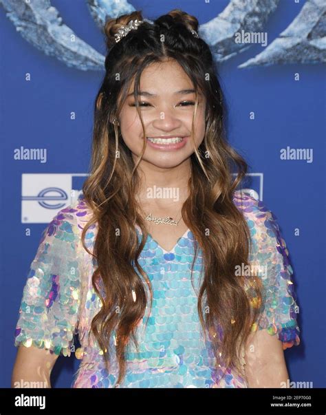 Angelica Hale Arrives At Disneys Frozen 2 World Premiere Held At The