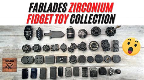 Insane Zirc Fidget Toy Collection Fablades Full Review Youtube