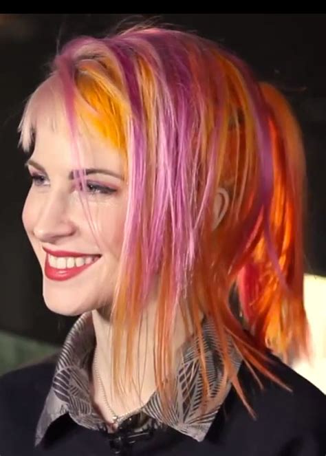 Hayley Williams Pink Hair