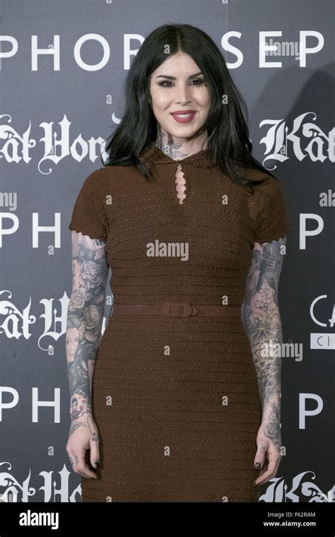 Tattoo Artist Kat Von D Presents Her New Makeup Line For Sephora At