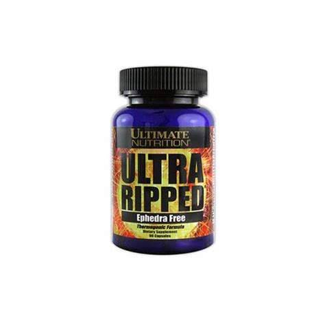 Ultimate Nutrition Fat Burner 100 Natural Ingredients Ultra Ripped