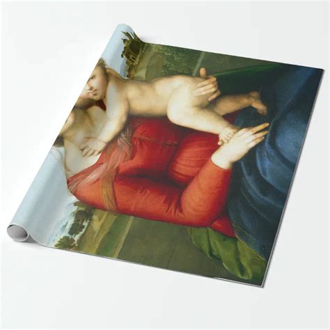 Raphael The Small Cowper Madonna Wrapping Paper Zazzle