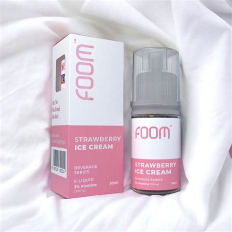 Jual Foom Strawberry Ice Cream Salt Nic Ml By Foom Lab Global