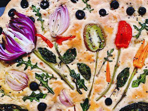 Focaccia Bread Art Recipe Videos