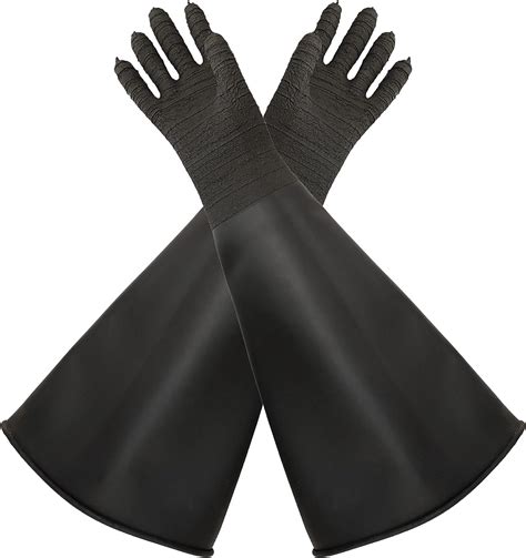 Holdwin Heavy Duty Sandblasting Gloves 248 Rubber Gloves For