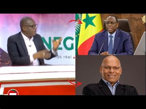 Les Grosses révélations du journaliste Babacar Dione Karim Ak Macky