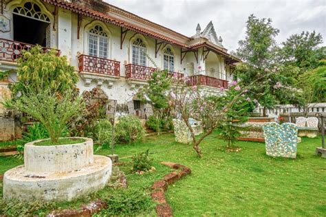 Vintage Colonial Goan House of Braganza Family in Chandor Village ...