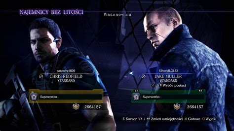 RESIDENT EVIL 6 The Mercenaries NO MERCY Chris Jake 2664K Rail Yard