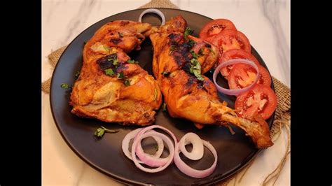 Tandoori Chicken Restaurant Style Without Oven बिना ओवन तंदूरी चिकन