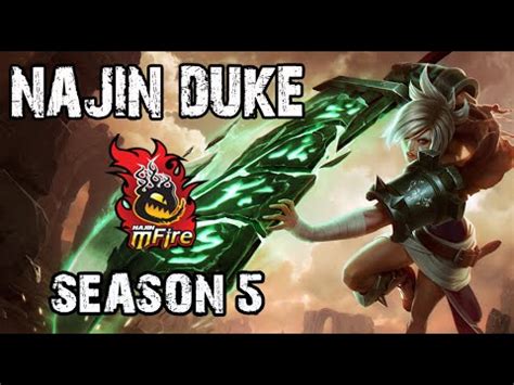 NJF Duke Riven Vs Rumble TOP Ranked Challenger Korea YouTube