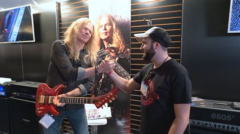 Adrian Vandenberg Shows His New Peavey Signature Guitar Namm Show