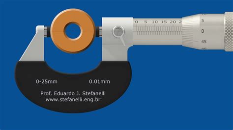 Introdução E Componentes Do Micrômetro Preparação Para Leitura E