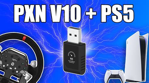 👍КАК ПОДКЛЮЧИТЬ РУЛЬ PXN V10 К PS5👍 - обзор переходника PXN N5💥 - YouTube