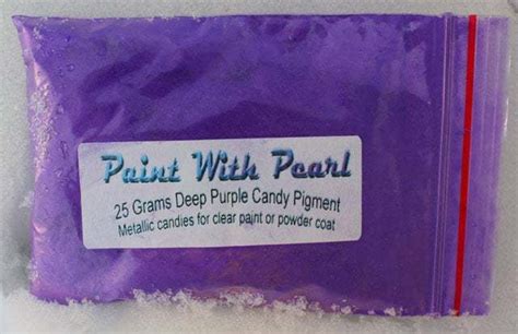 Deep Purple Candy Pearl ® Pigment - Paint With Pearl