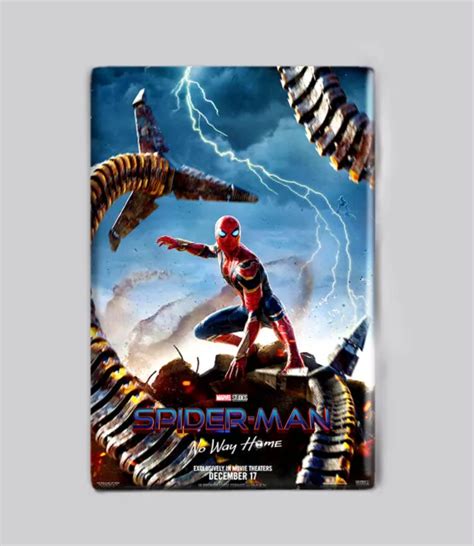 Spider Man No Way Home Doc Ock 2 X 3 Affiche De Film Aimant Marvel Avengers Eur 6 88