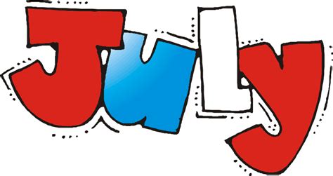 July PNG Transparent Images
