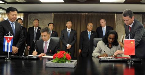 Cuba Y China Firman Dos Nuevos Acuerdos De Cooperaci N Comercial