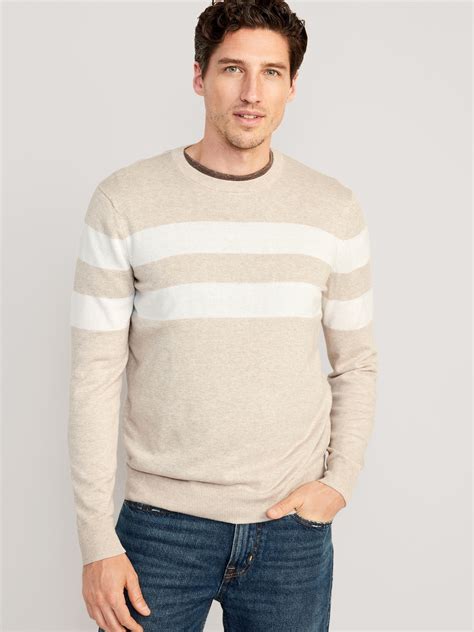 Striped Crew Neck Sweater Old Navy