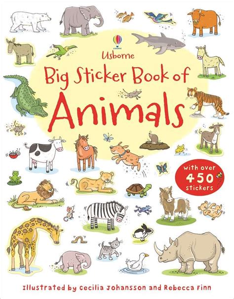 Big Sticker Book Of Animals” At Usborne Childrens Books Sticker