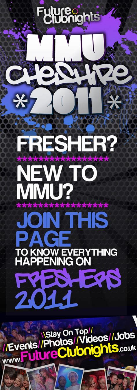 mmu cheshire freshers fest   biggest nights