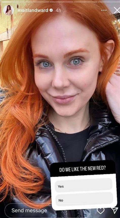 Porn Star Maitland Ward Flaunts Hair Transformation As She Dyes Iconic