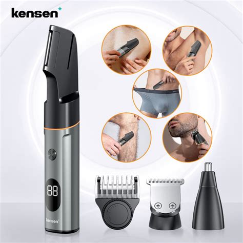 Electric Body Hair Trimmer Set Kensen Groin Waterproof Pubic Hair