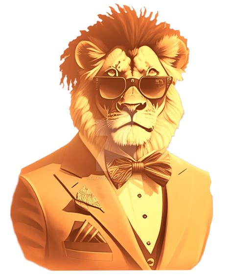 Lion Sunglasses Funny Cool Suave Lion Hipster Cat By Sytacdesign On Deviantart