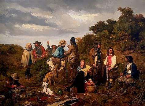 Gathering Of The Hunters Alan Barnes Fine Art