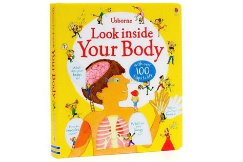 Look Inside Your Body Usborne 100 Flaps Booky Wooky