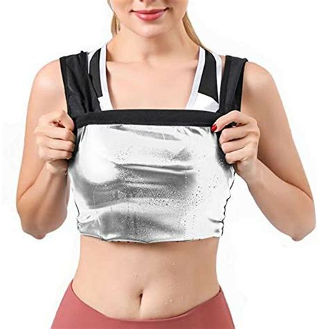 Lilvigor Sauna Suit For Women Workout Clothes For Women Waist Trainer Hot Polymer Shirt Sauna