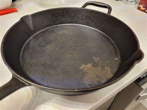 How Do I Fix This Cast Iron Seasoning Askculinary