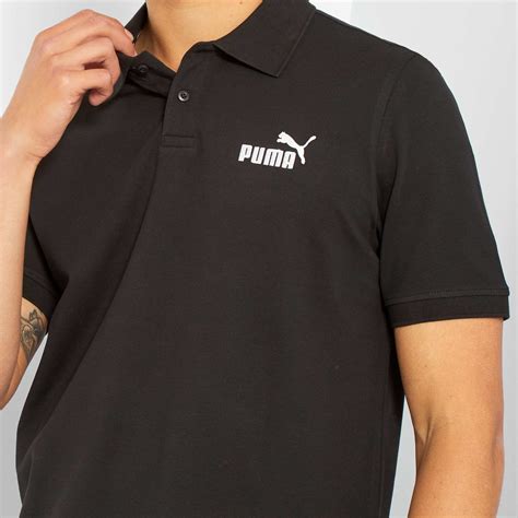 Polo Puma Homme Noir Kiabi