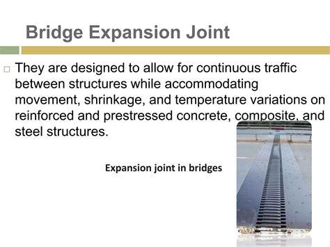 Joints In Concrete Ppt