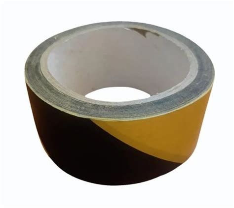 Yellow And Black Base PVC Zebra Floor Tape 20m 2mm At Rs 120 Piece