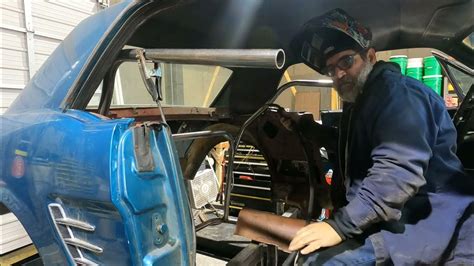 Ep 3 Installing Foxbody Roll Cage Into My 65 Mustang Youtube