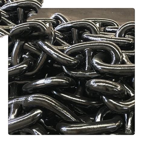 High Strength Mm Mm Steel Marine Mooring Cstud Link Anchor Chain