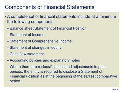 Ppt Ias 1 Presentation Of Financial Statements Powerpoint