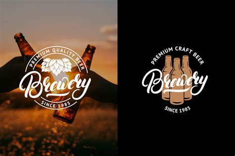 Brewery Logo Set By Letters-Shmetters | TheHungryJPEG