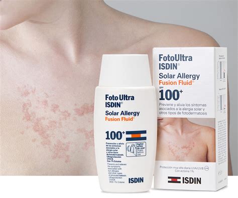 Fotoultra Isdin Solar Allergy Fusion Fluid Previene La Alergia