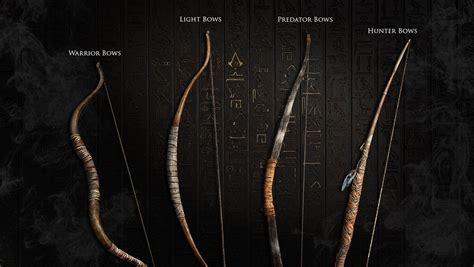 Bows From Assassins Creed Origins Assassins Creed Artwork Bow Art