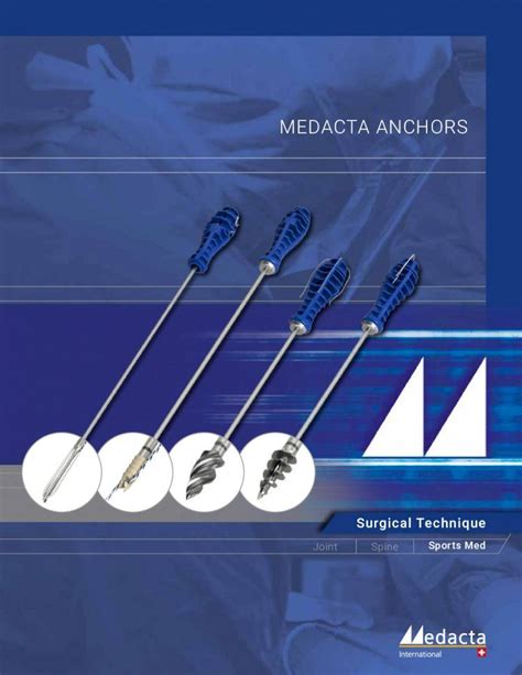 Pdf Medacta Anchors Arthroscopy Portals Use Medacta Hip Cannulas