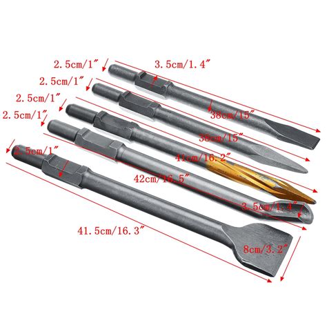 Jack hammer drill chisel for electric demolition hammer concrete breaker jackhammer 95/65 Sale ...