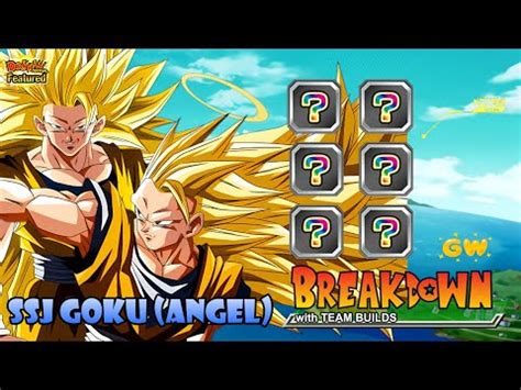 DFE AGL SSJ3 GOKU ANGEL Breakdown W Team Build Golden Week Dragon