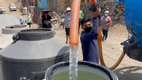 Corte De Agua Sedapal Inform Disposici N De Camiones Cisterna Y