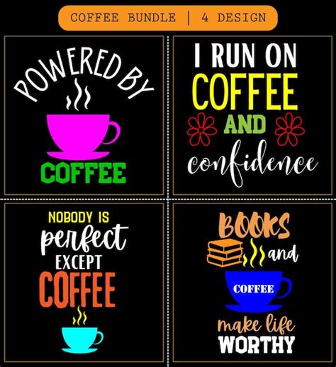 Kaffee Svg Bundle Kaffee Svg Datei Kaffee Svg Cricut Kaffee Typografie