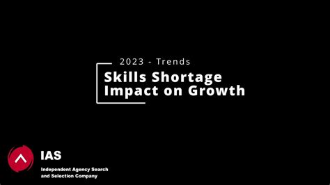 2023 Trends Skills Shortage Impact On Growth Youtube