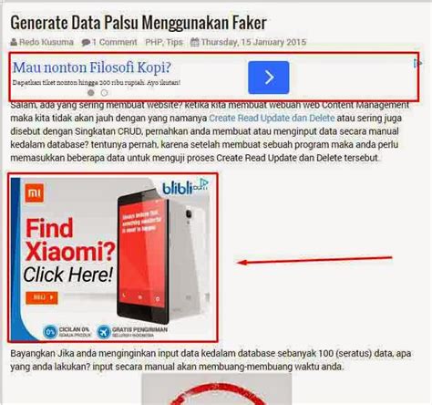 Cara Memasang Iklan DITENGAH Postingan Artikel Di Blogger Ilmu Komputer